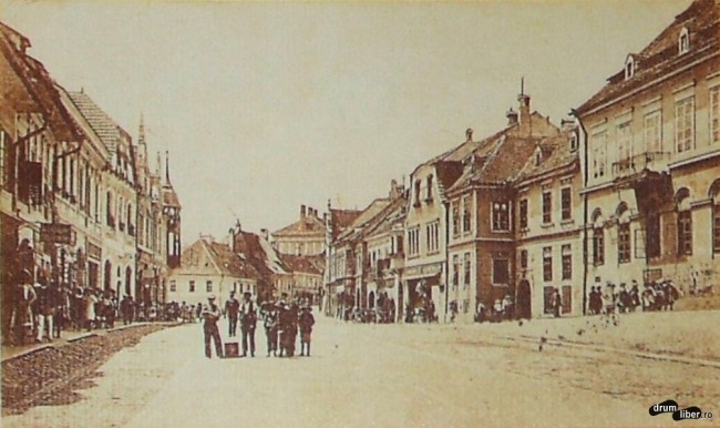 Orașul de Jos la 1917