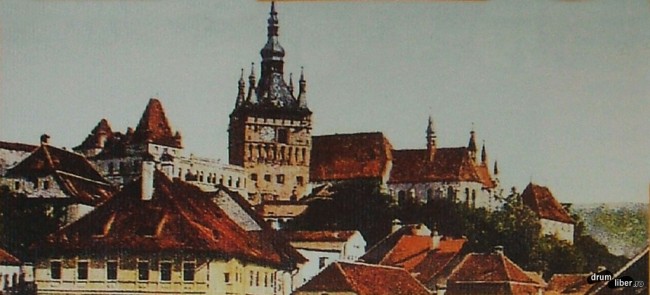 Turnul cu ceas în 1906