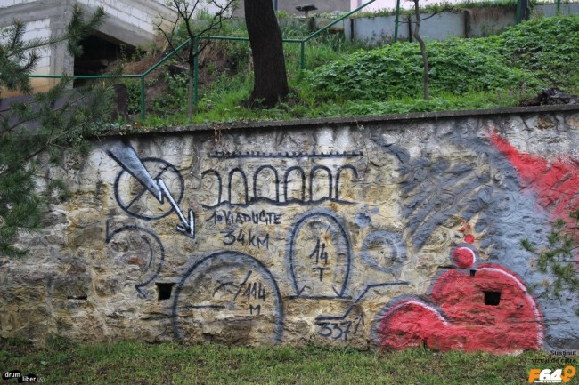 Graffiti în Anina
