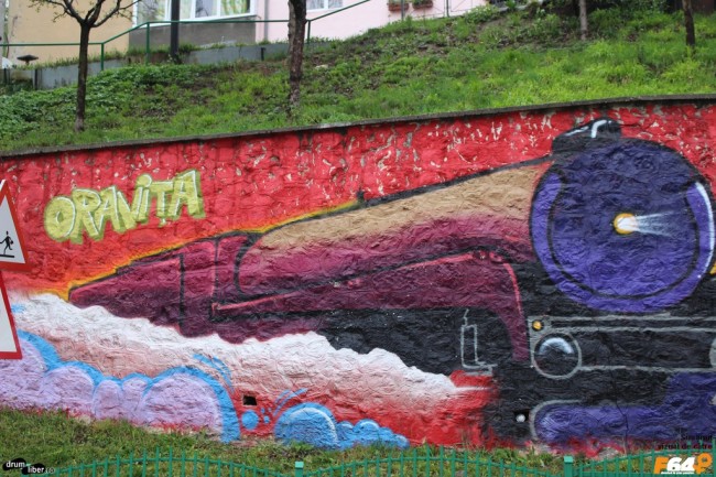 Graffiti în Anina