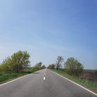 Drumuri perfect drepte în România